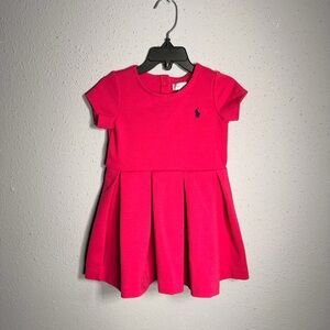 Ralph Lauren Vibrant Pink Casual Kids Dress